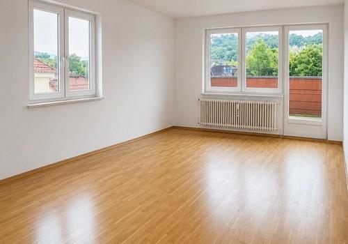 Wohnzimmer mit Loggia (KI)