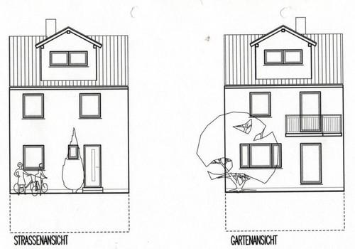 Hausansicht Ausbau