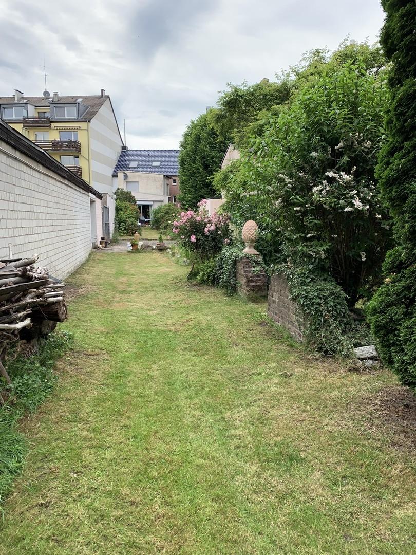Blick über den Hinterhof