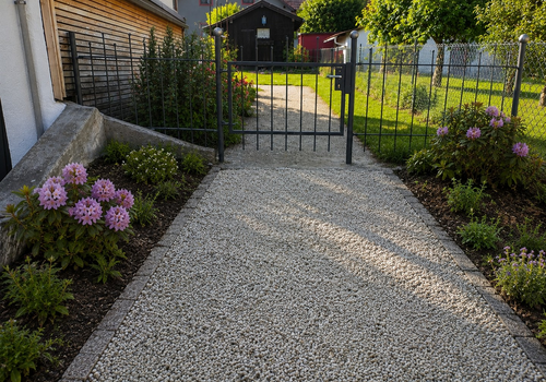 Zugang zum Garten 