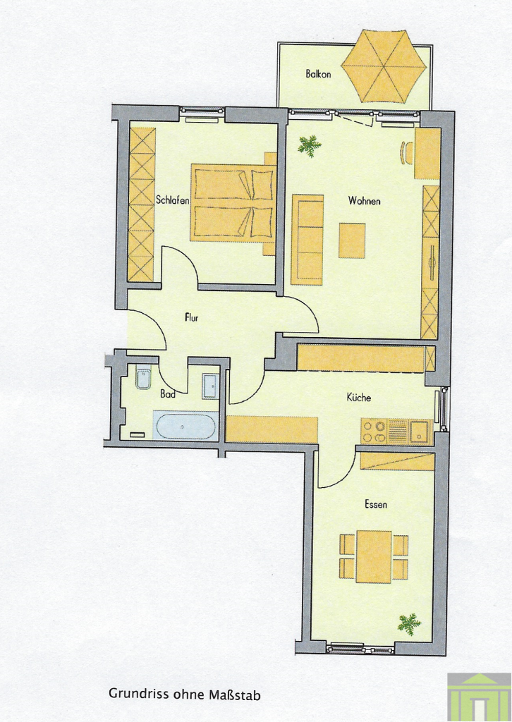 Grundriss Wohnung