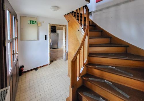 Treppe zum OG