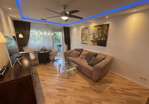 Wohnzimmer mit Lichtvoute
