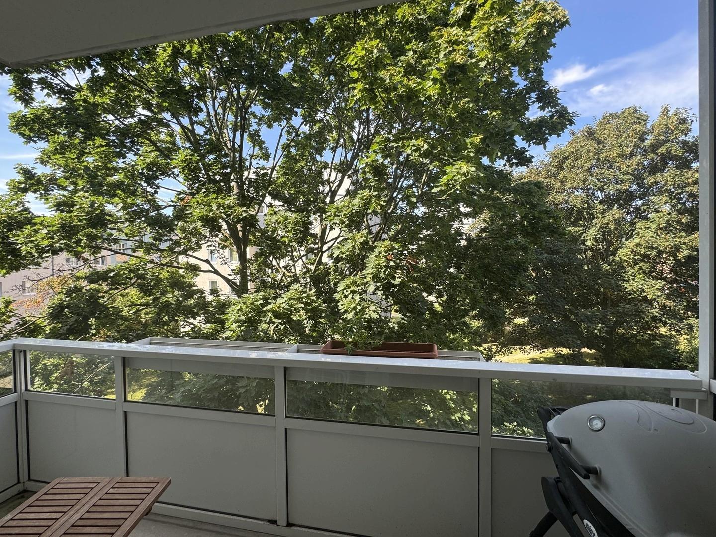 Balkon mit Blick