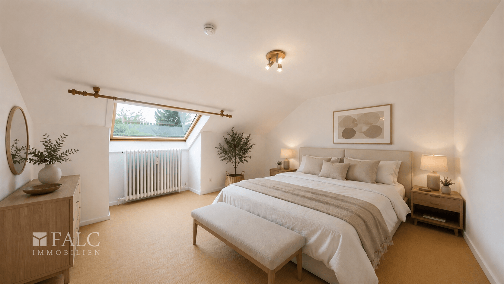 Schlafzimmer KI generiert
