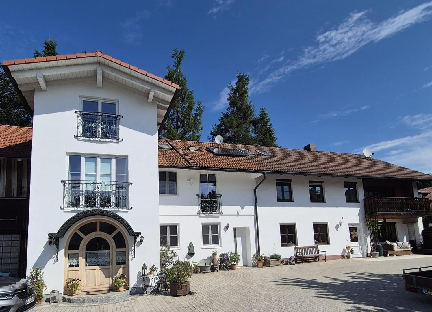 Ansicht Wohnhaus 1 und 2