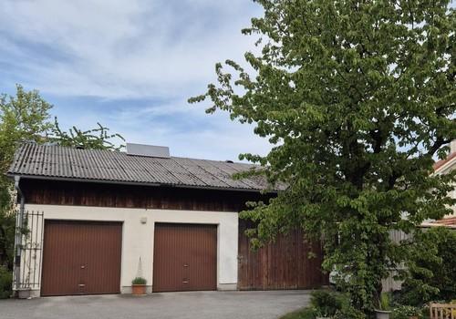 Garage und Hallenbereich