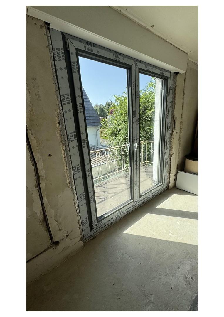 Neues Balkonfenster