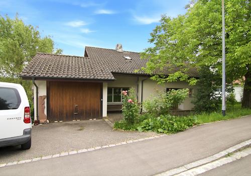 Das Haus mit Garagenstellplatz