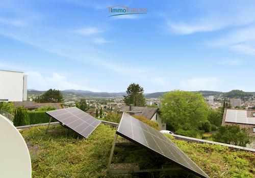 EG - Zugang von Schlafzimmer auf einen kleinen möglichen Balkon mit Ausblick
