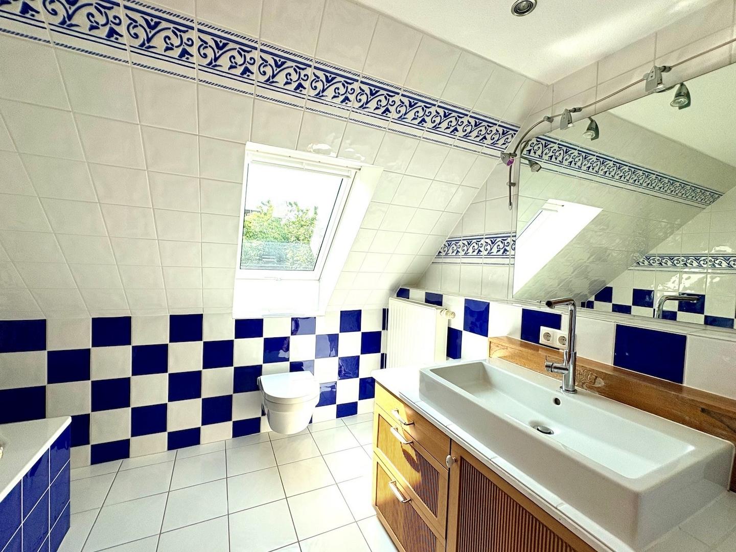 Badezimmer Dachgeschoss