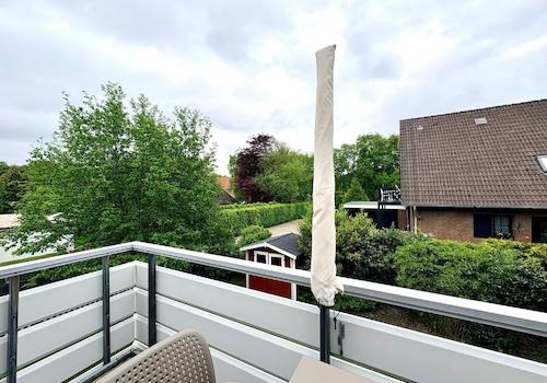 Blick vom Balkon