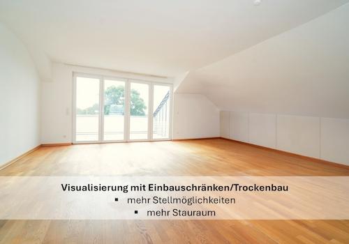 Visualisierung mit Einbauschränken