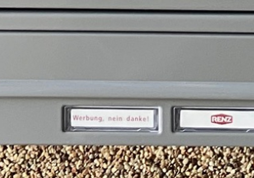 neue Briefkastenanlage