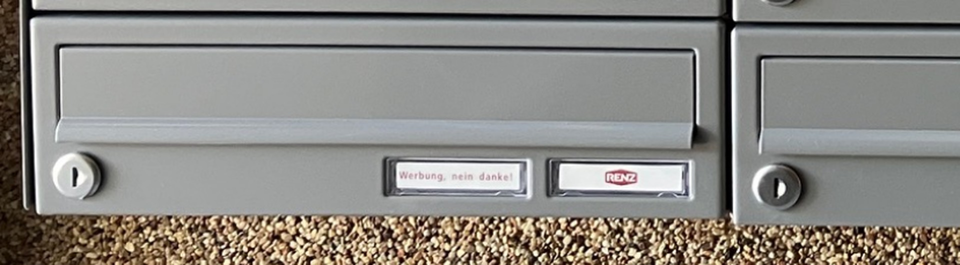 neue Briefkastenanlage
