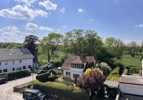 Blick von der Dachterrasse 
