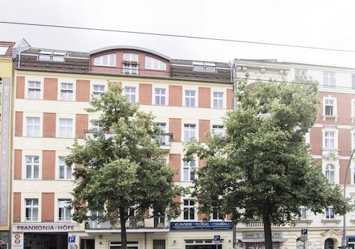 Stilvolle Altbaufassade