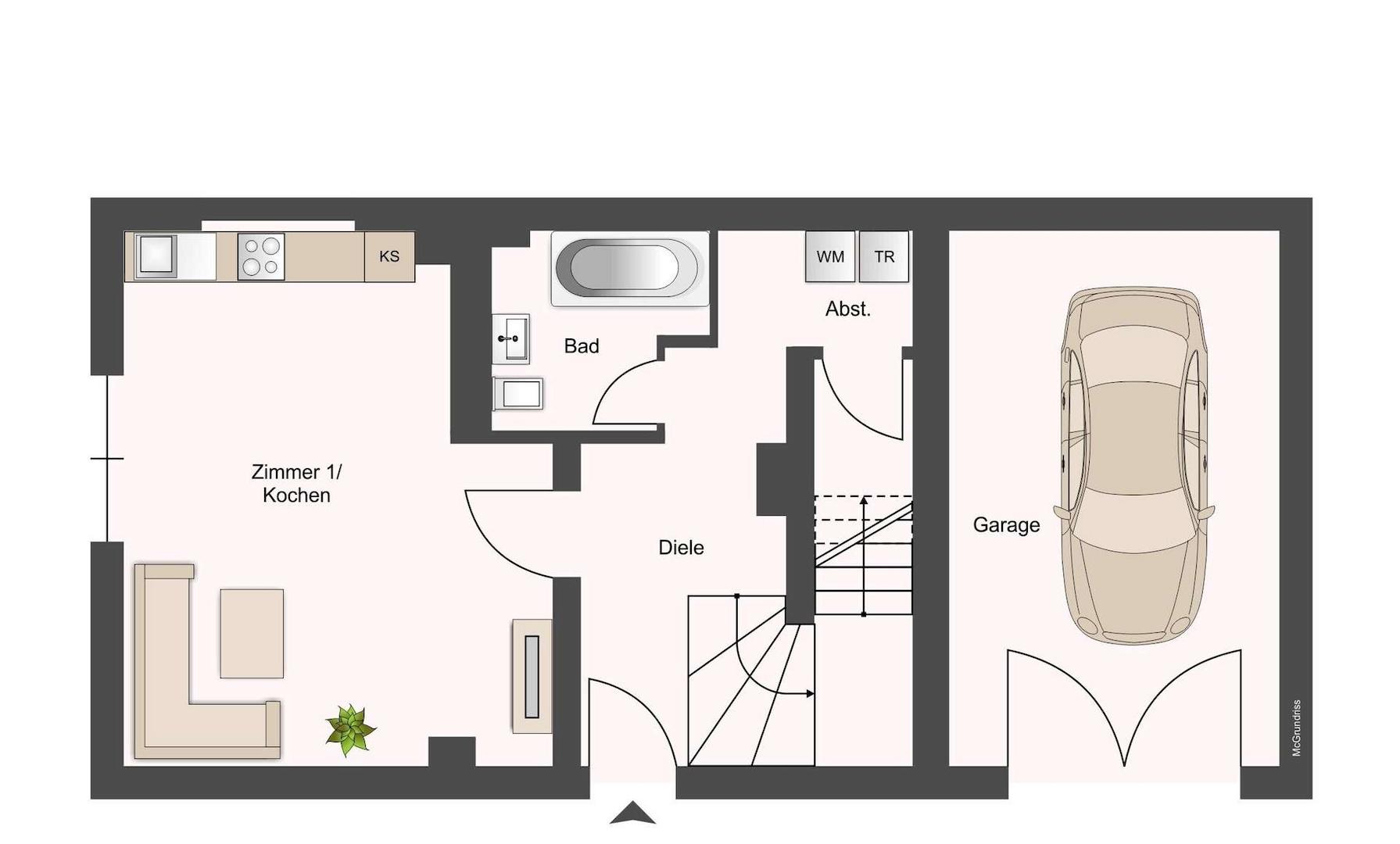 Grundriss EG