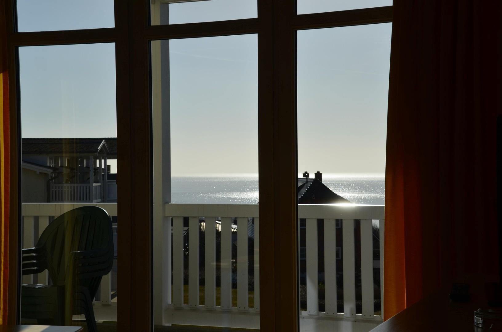 Meerblick vom Balkon