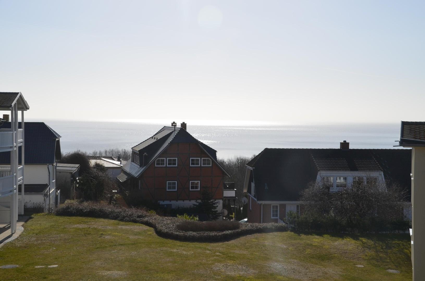 Blick vom Balkon