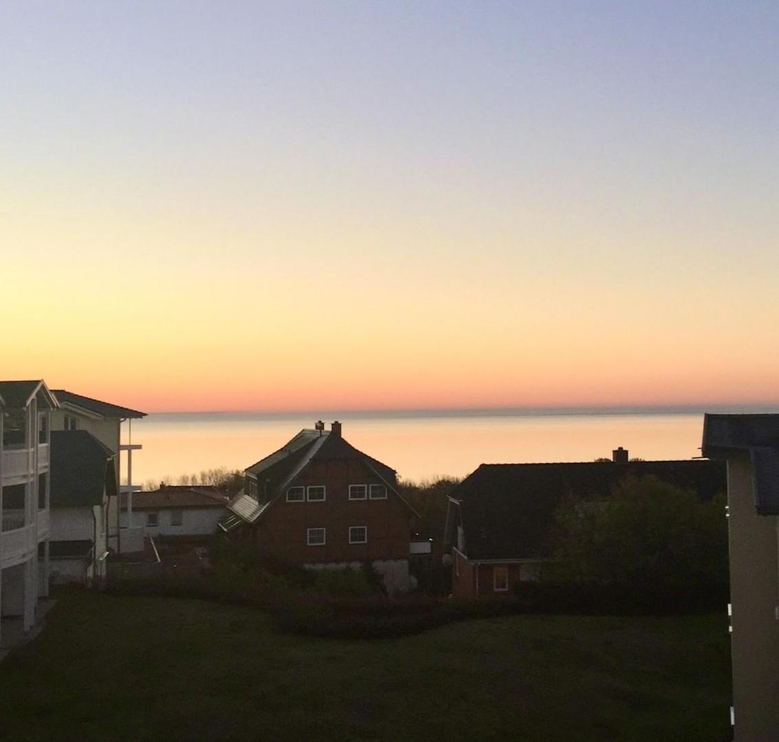 Meerblick bei Sonnenuntergang