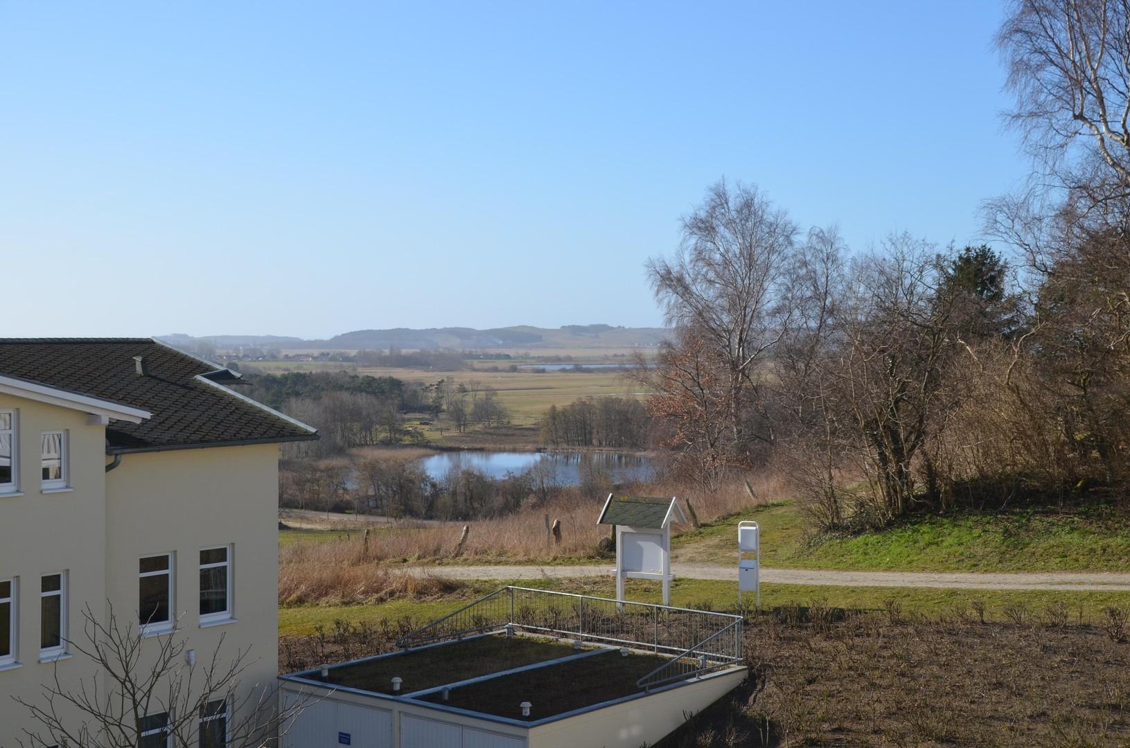 Blick auf den Bodden