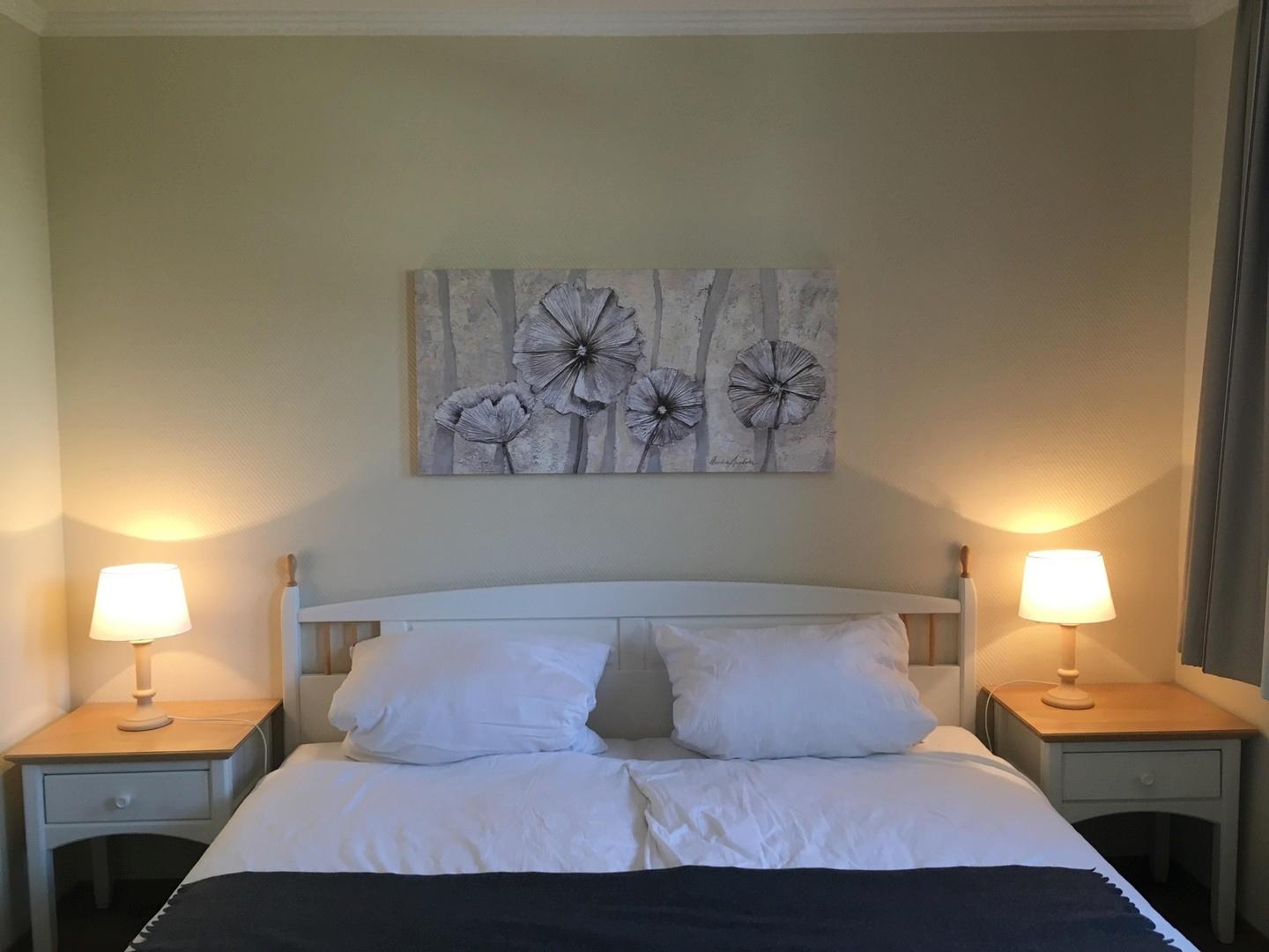 Hauptschlafzimmer am Abend