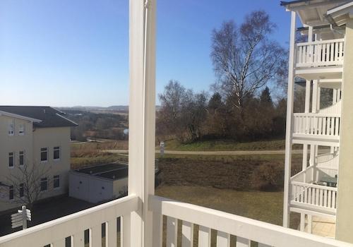 Der Ausblick Richtung Bodden