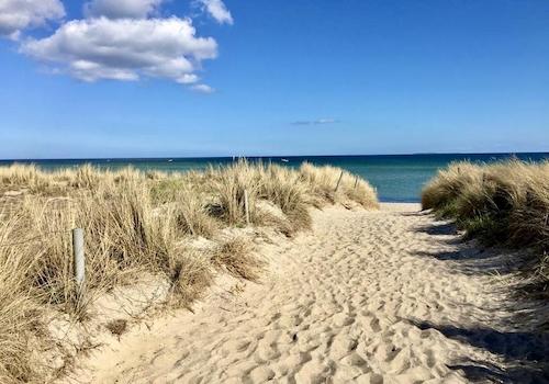 Der Weg zum Südstrand