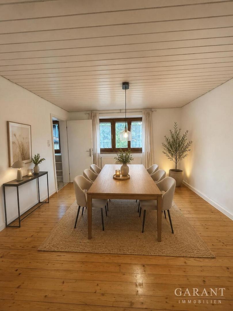 KI Visualisierung Esszimmer