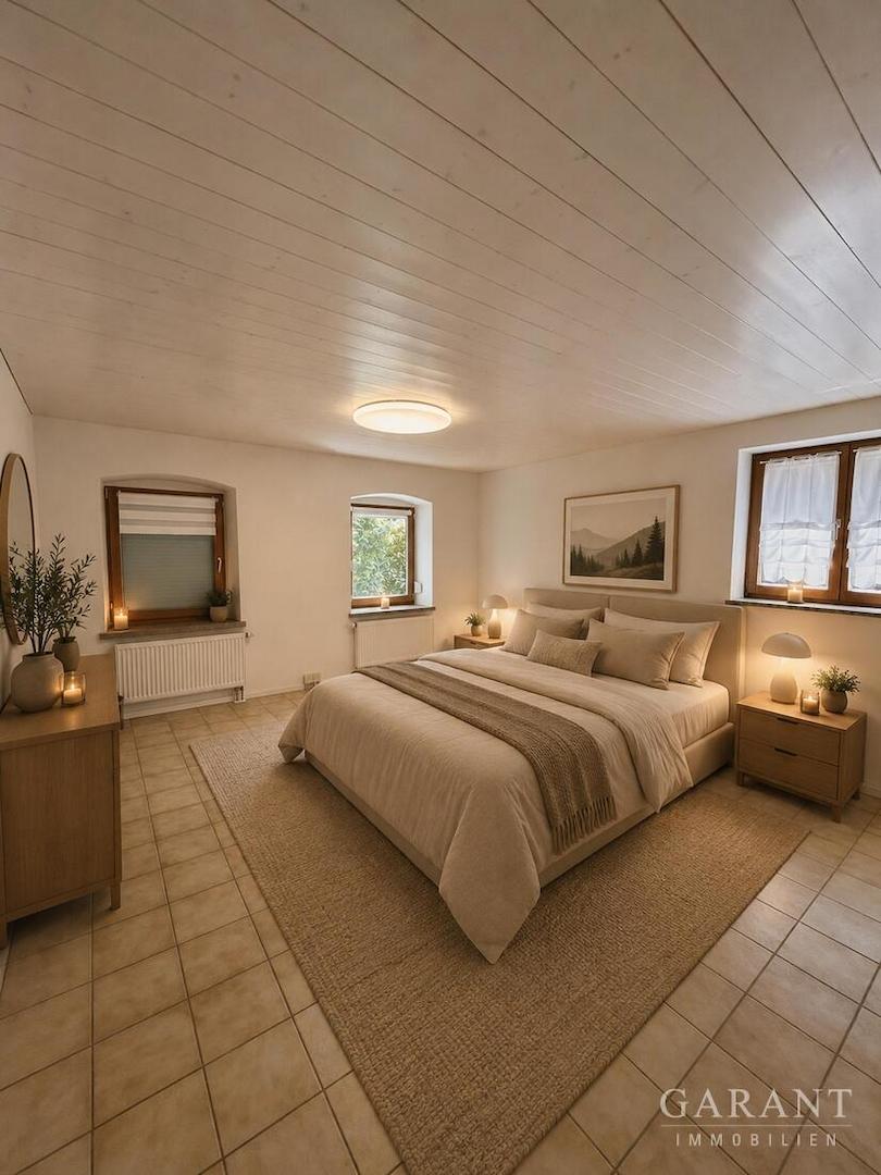 KI Visualisierung Schlafzimmer