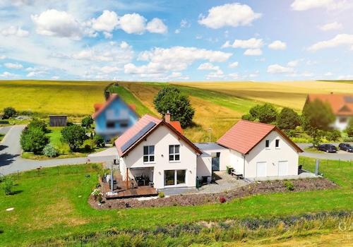 Luftaufnahme beide Immobilien