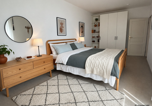Grosszügiges Hauptschlafzimmer