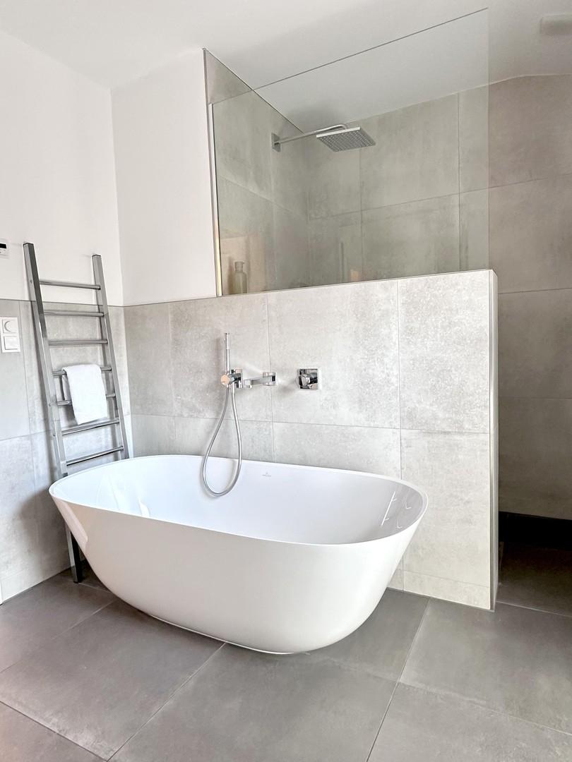 Freistehende Badewanne