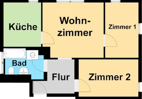 Wohnungsgrundriss