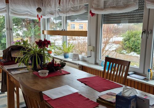 Esszimmer- Veranda