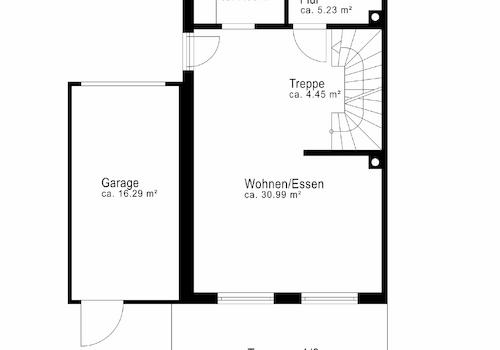 Grundriss Erdgeschoss