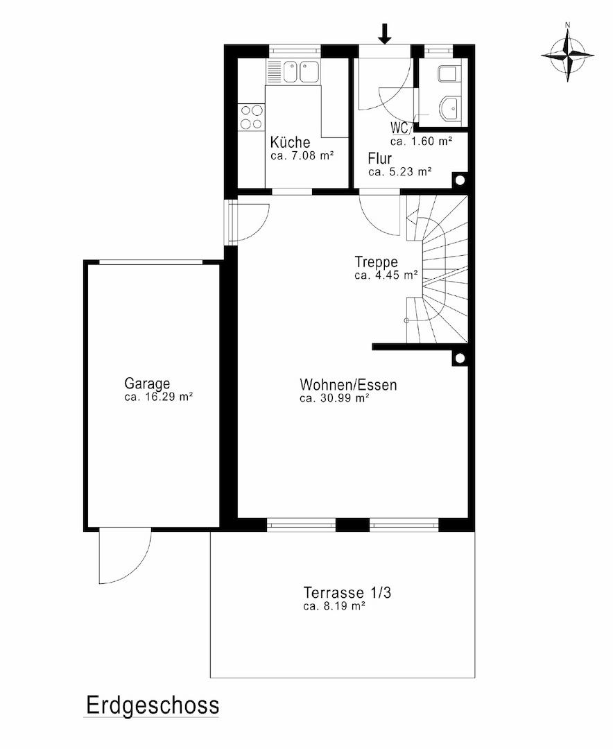 Grundriss Erdgeschoss