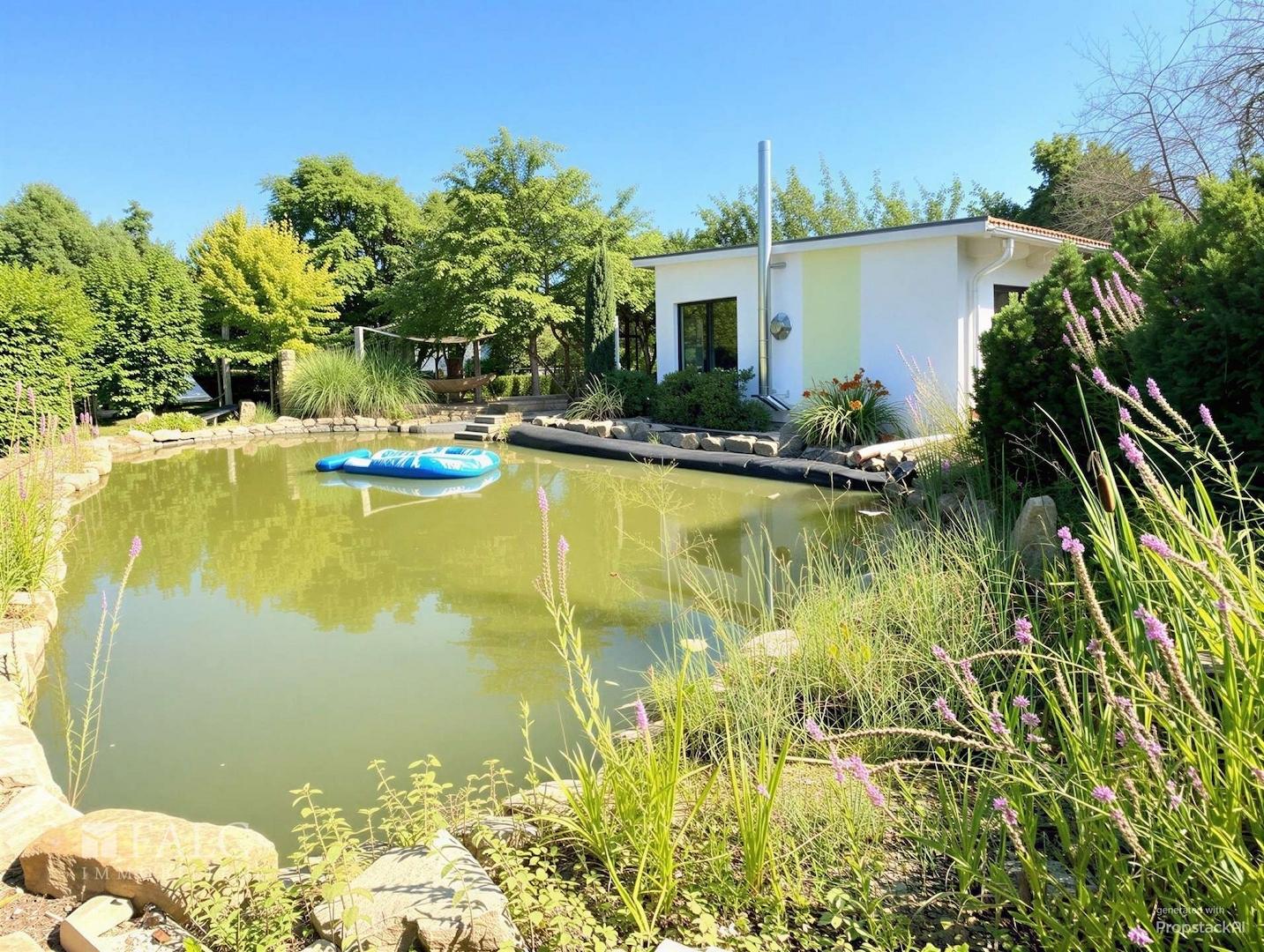 Schwimmteich Sommerhaus - (KI)