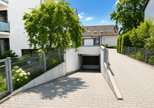 Tiefgaragen Einfahrt