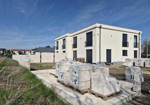 Blick vom Nachbarhaus aus