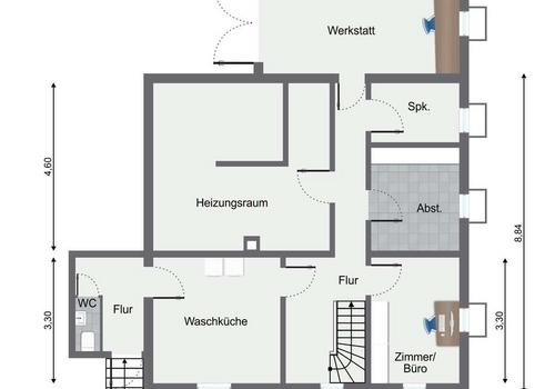  Grundriss Keller