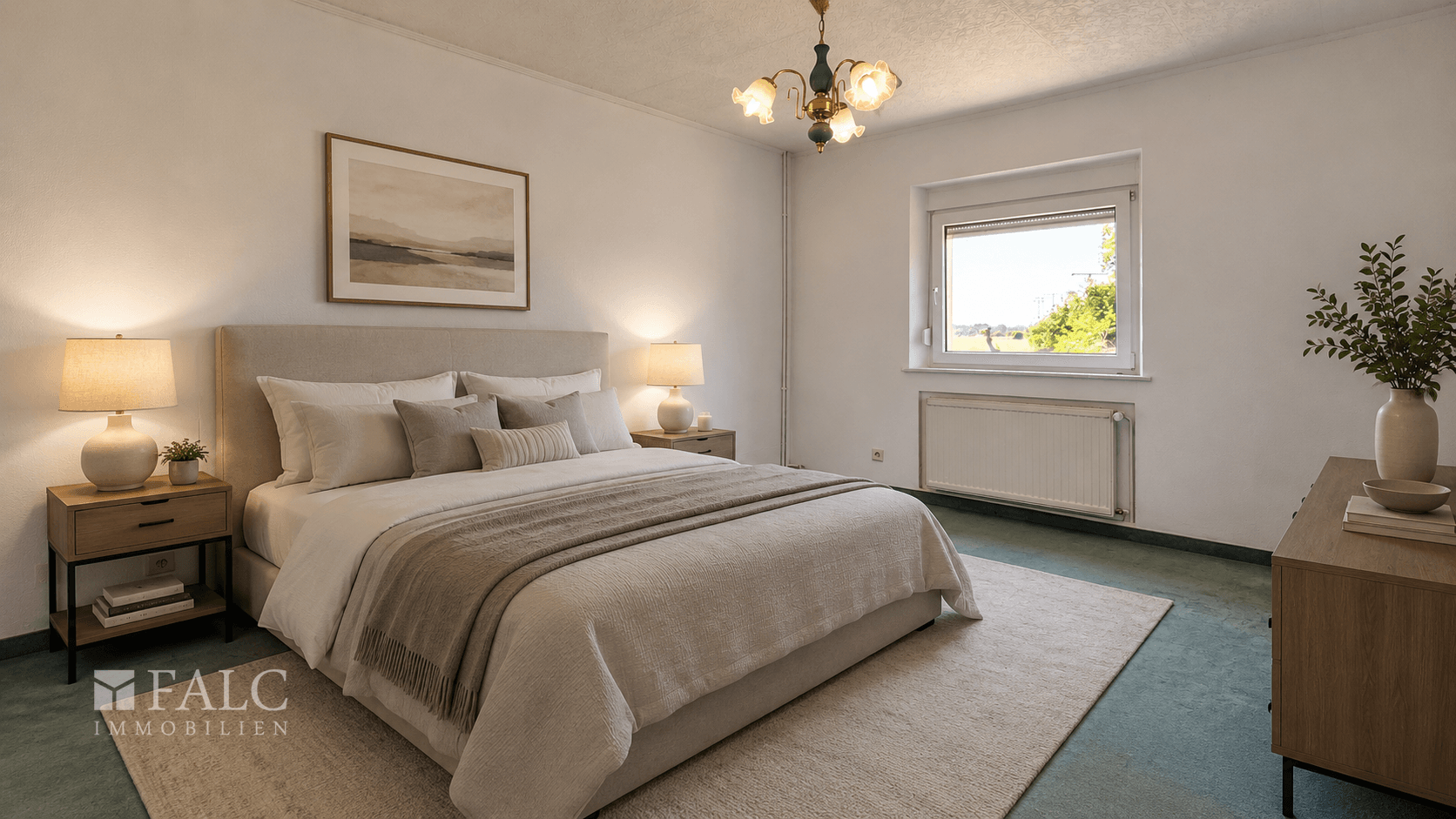 Schlafzimmer EG. Beispiel