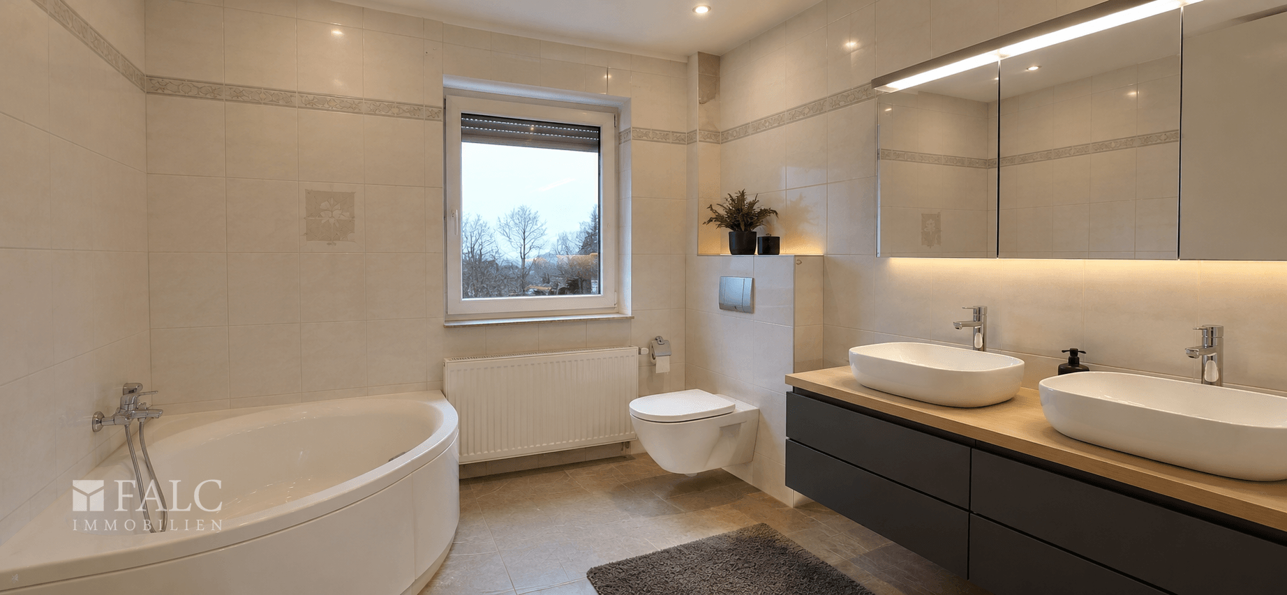 Badezimmer EG. Beispiel