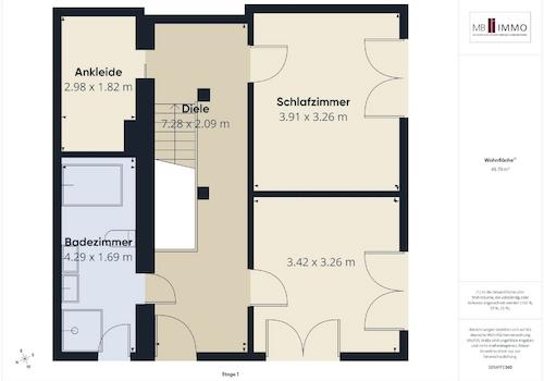 Grundriss Obergeschoss