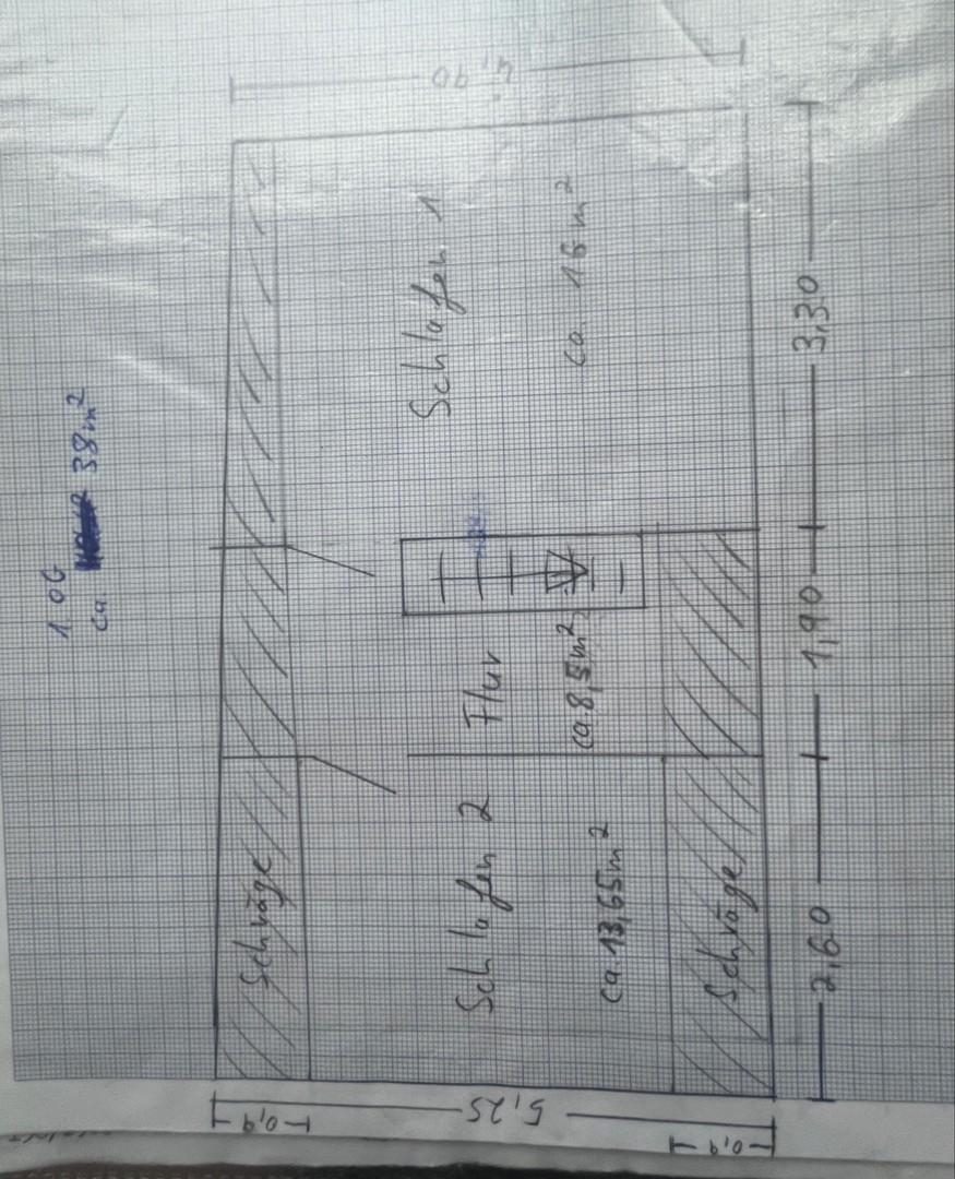 Grundriss 1 OG