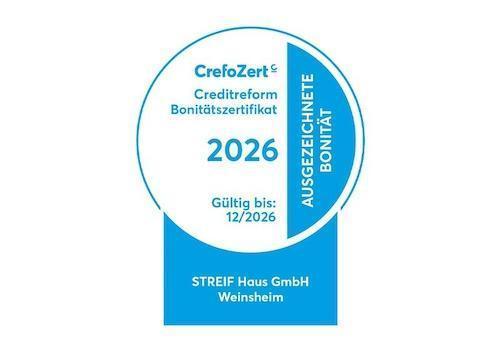 Siegel Bonität STREIF Haus