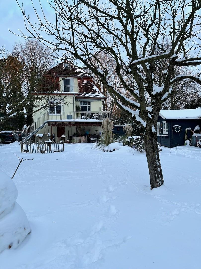 Rückansicht Winter
