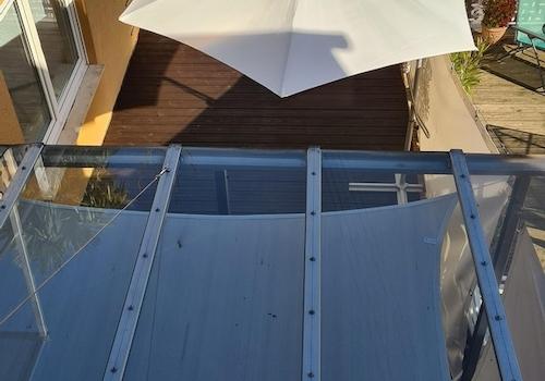 Terrasse von oben