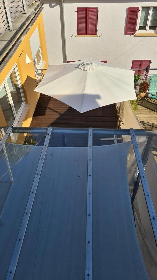 Terrasse von oben